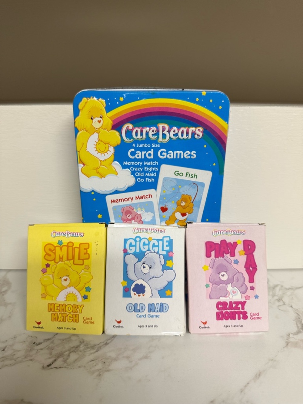 Vintage Care Bear card game set (3/4)